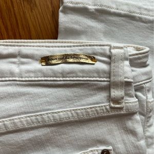 Pilcro and the Letterpress white Stet jeans, Size 29, from Anthropologie